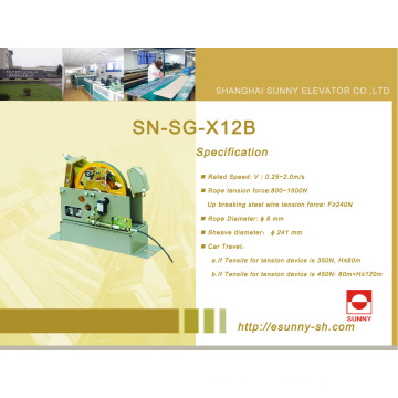 Regulador do excesso de velocidade do elevador (SN-SG-X12B)